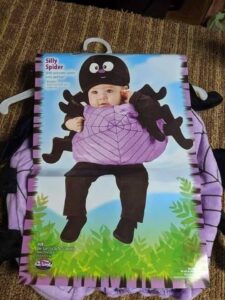 Silly Spider Baby Costume with Awesome Spider Arms & Hat - One Size Fits Up To 24 Months